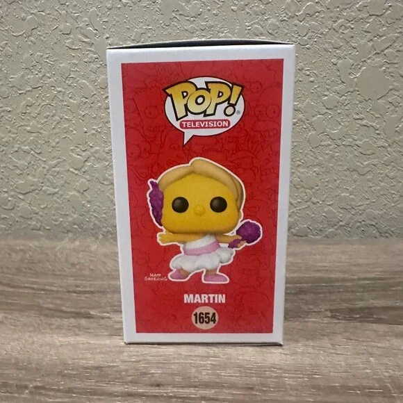 Funko POP! The Simpsons Martin Figure #1654 - Picture 5 of 7